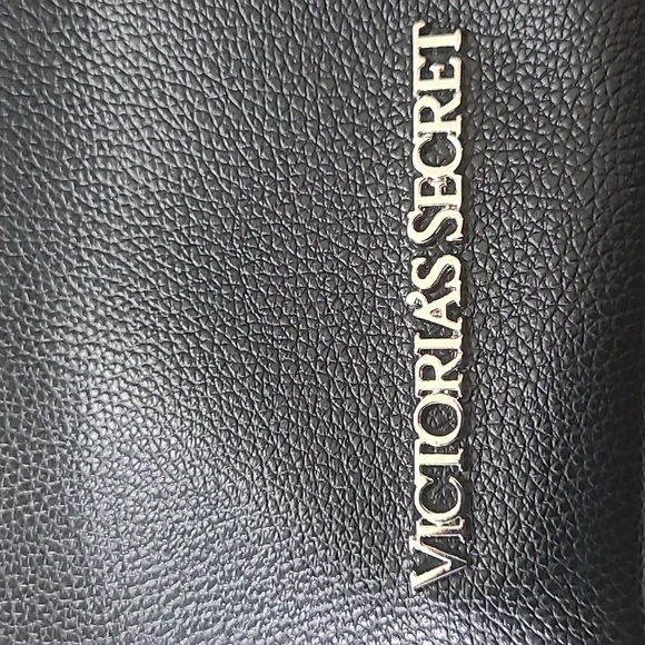 NWOT new Victoria's Secret Black Fringe BackPack Limited Edition W/ Drawstrings - Picture 9 of 12